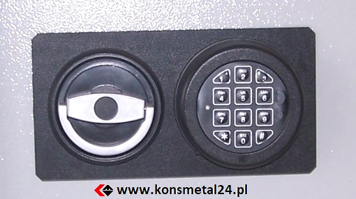 Zamknięcie zamkiem elektronicznym EM.