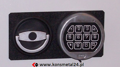 Sejf zamykany zamkiem elektronicznym Combogard