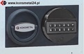 Zamknięcie realizowane zamkiem szyfrowym elektronicznym klasy B.