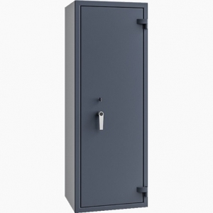 Sejf St Gallen WF 56466.11 MAX w kolorze grafitowym zamykany zamkiem kluczowym
