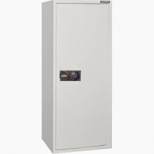 Szafa metalowa Konsmetal SD1/S1 150-S z zamkiem szyfrowym mechanicznym. Szafa na dokumenty niejawne oraz na pieniądze i broń.