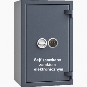 Sejf Save4EVER I 402004.12 zamykany zamkiem elektronicznym SOLAR BASIC. Sejf na segregatory 