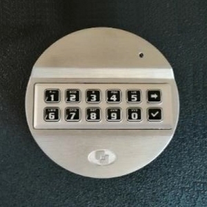 Widok klawiatury stosowanego zamka elektronicznego.