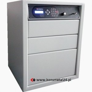 Multisejf 3-szufladowy XS/S2. Klasa S2