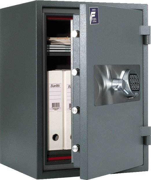 Ogniotrwały sejf klasy II.