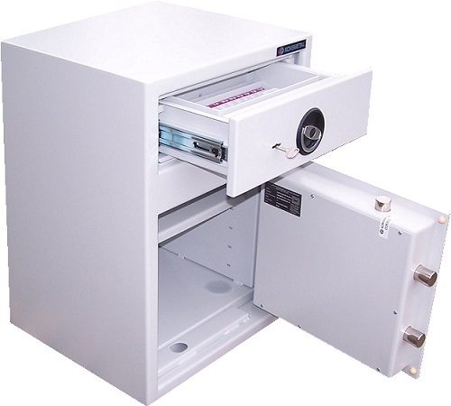 Sejf kasjerski z szufladą. Sej kasjerski Konsmtal24.