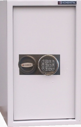 Sejf meblowy ML 67/S1-EA zamykany zamkiem elektronicznym klasy A. sejf konsmetal