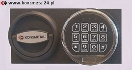 ejf typ 1, klasa A zamykany zamkiem kluczowym oraz tradycyjnym szyfrowym mechanicznym.